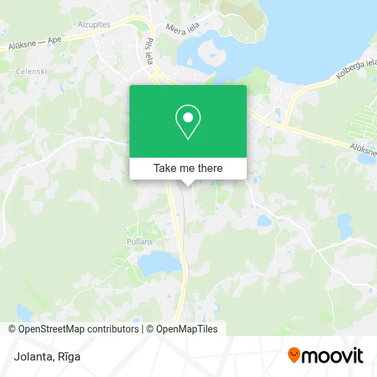 Jolanta map