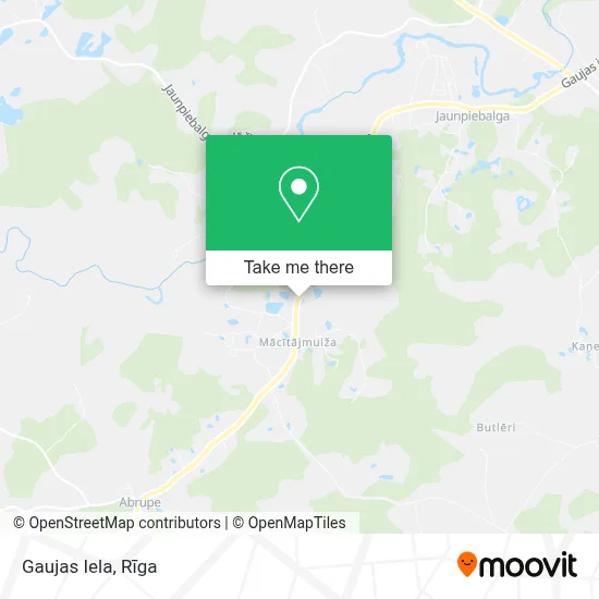 Gaujas Iela map