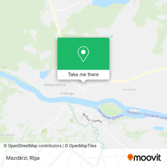 Mazdārzi map