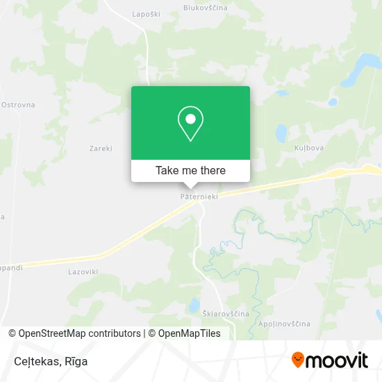 Ceļtekas map