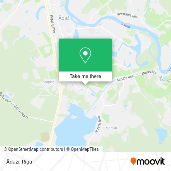 Ādaži map