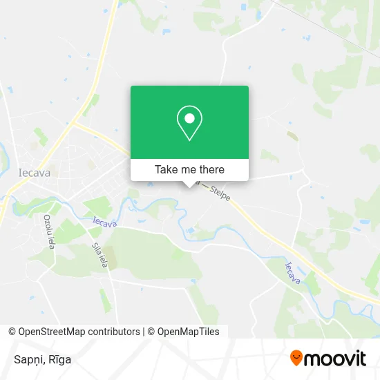 Sapņi map