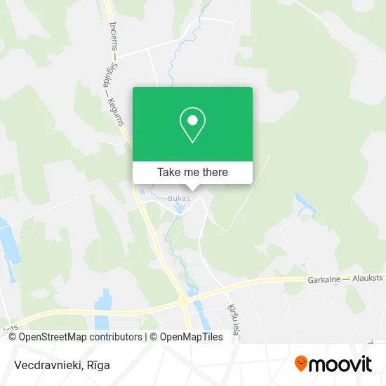 Vecdravnieki map