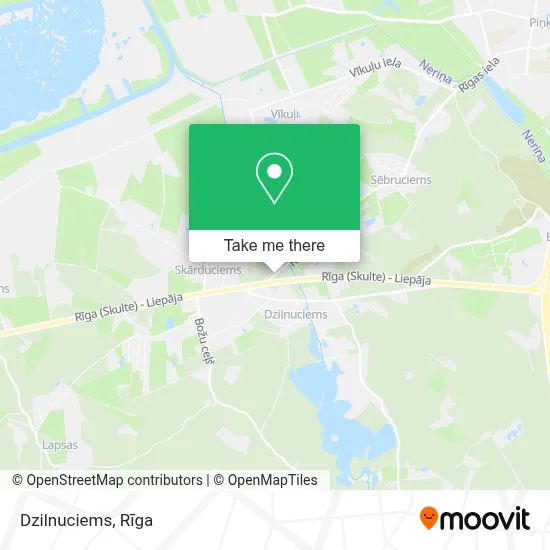 Dzilnuciems map