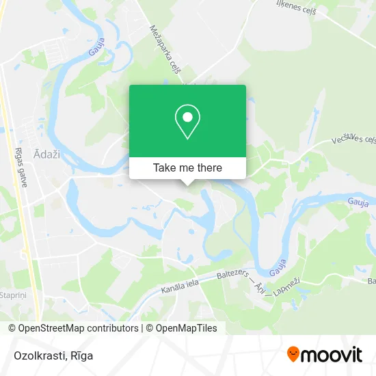 Ozolkrasti map