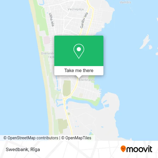 Swedbank map