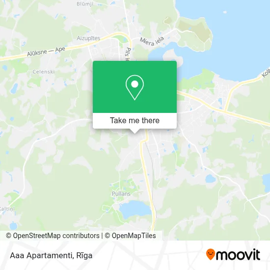 Aaa Apartamenti map