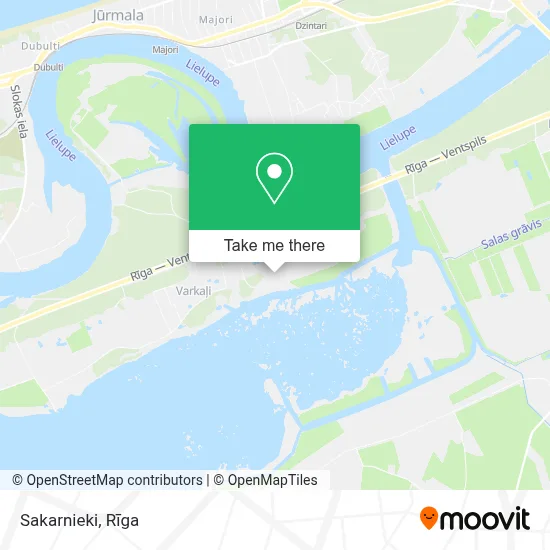 Sakarnieki map