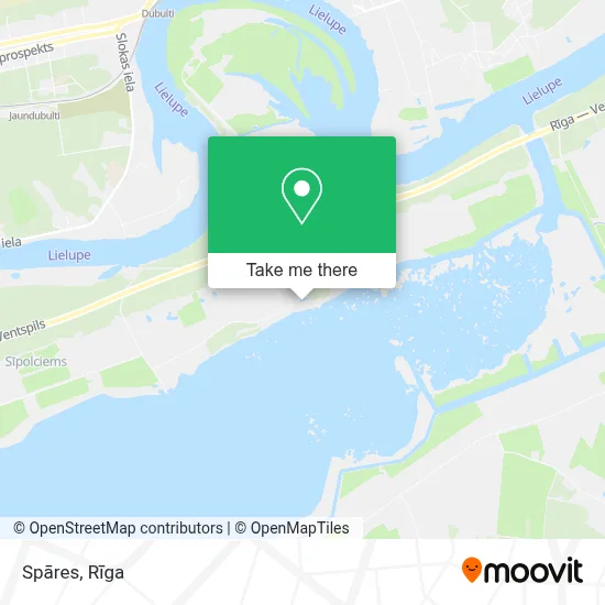 Spāres map