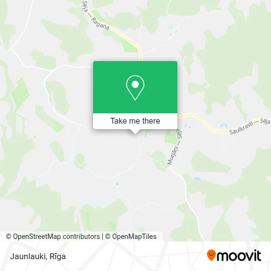 Jaunlauki map
