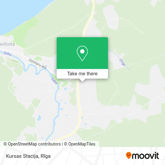 Kursas Stacija map