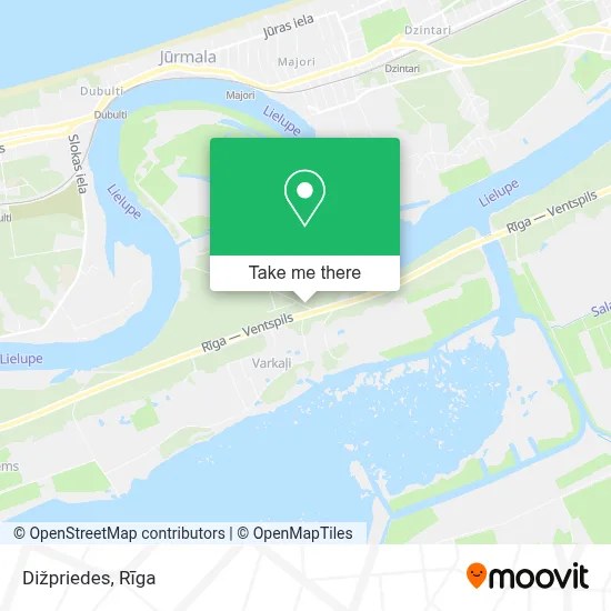 Dižpriedes map