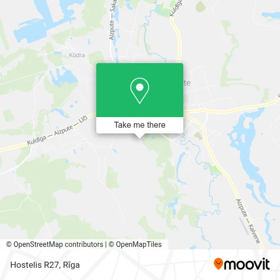 Hostelis R27 map