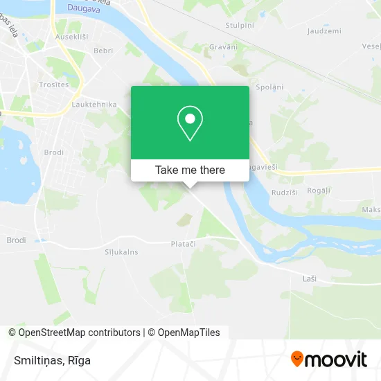 Smiltiņas map