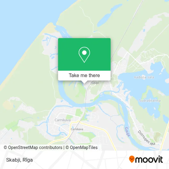 Skabji map