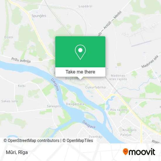 Mūri map