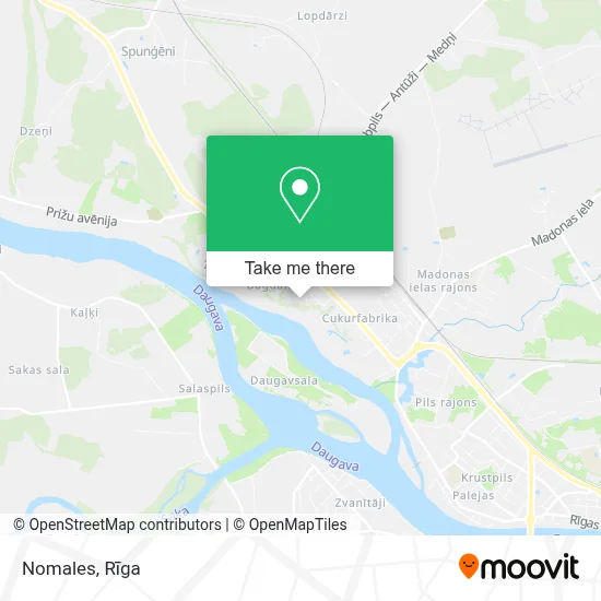 Nomales map