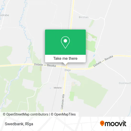 Swedbank map