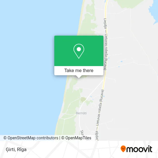 Ģirti map
