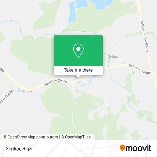 Segliņi map