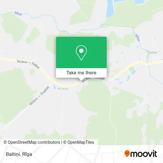 Baltiņi map
