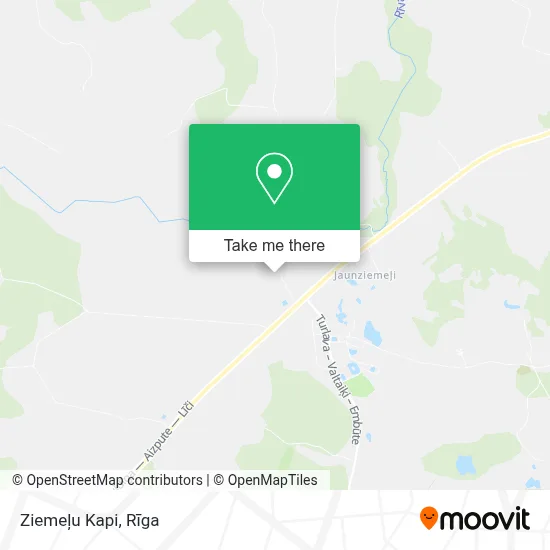 Ziemeļu Kapi map