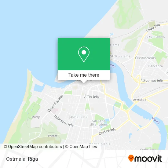 Ostmala map