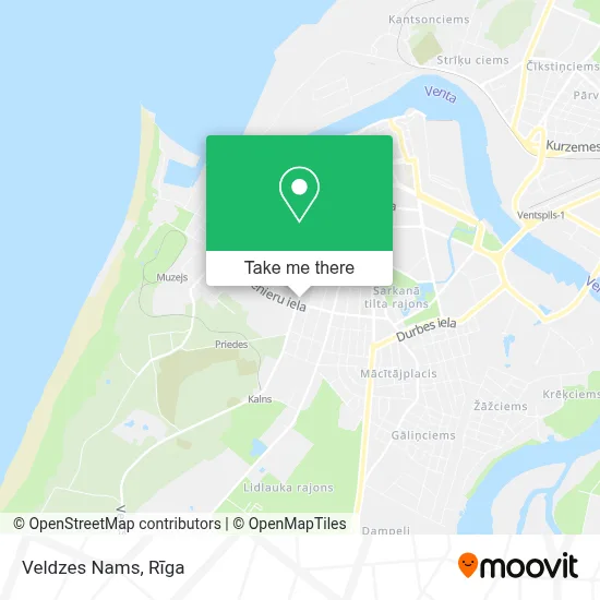 Veldzes Nams map