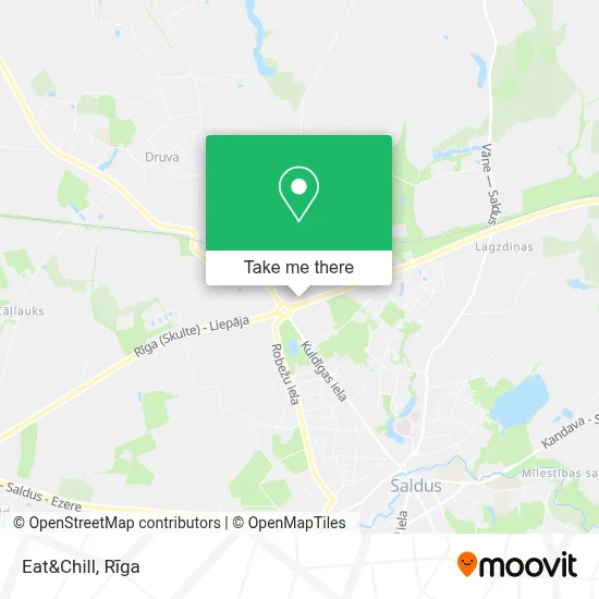 Eat&Chill map