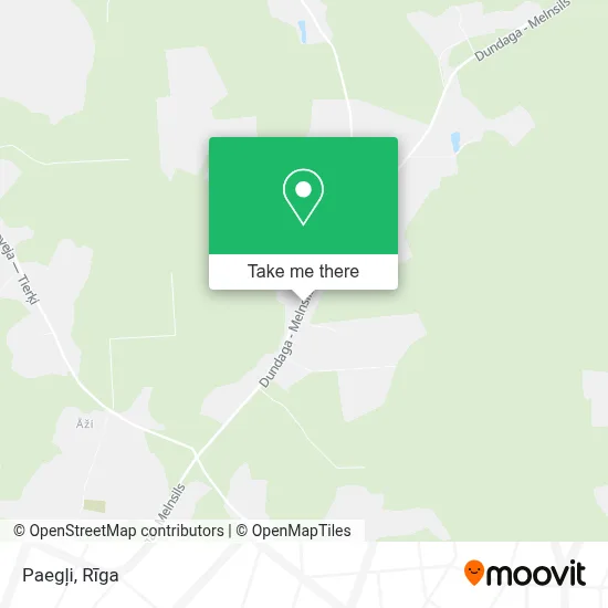 Paegļi map