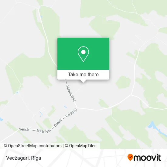 Vecžagari map