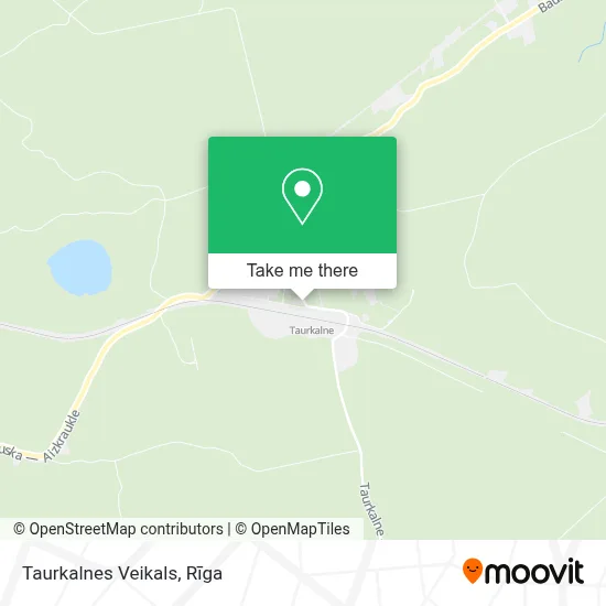 Taurkalnes Veikals map