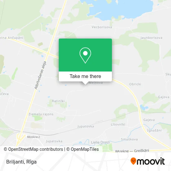 Briljanti map