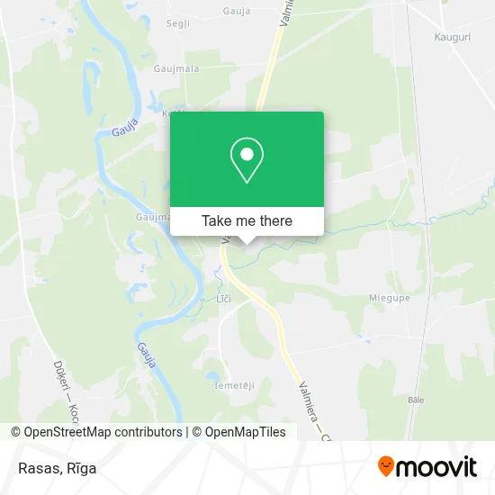 Rasas map