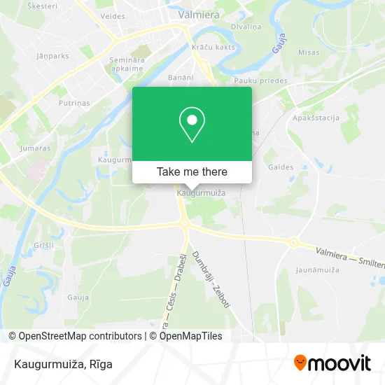 Kaugurmuiža map