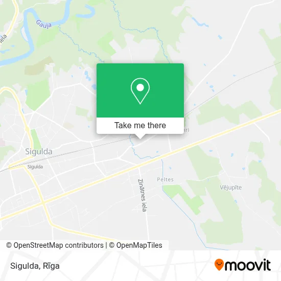 Sigulda map