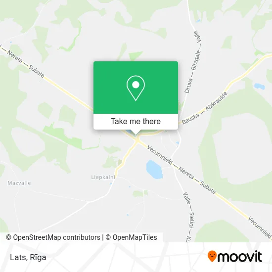 Lats map