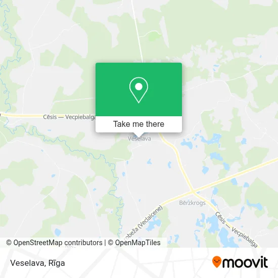 Veselava map