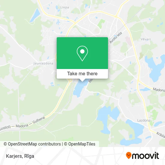 Karjers map