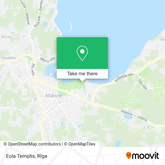 Eola Templis map