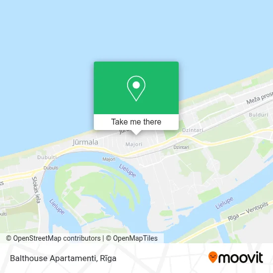 Balthouse Apartamenti map