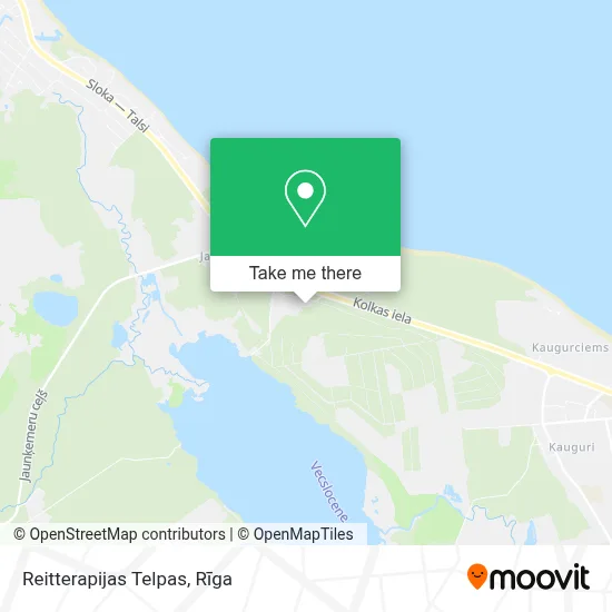 Reitterapijas Telpas map