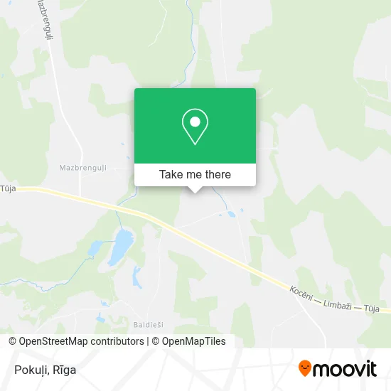 Pokuļi map