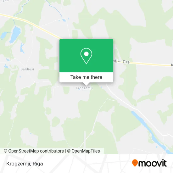 Krogzemji map
