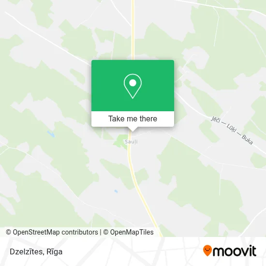 Dzelzītes map