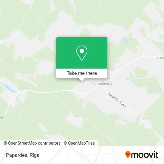Papardes map