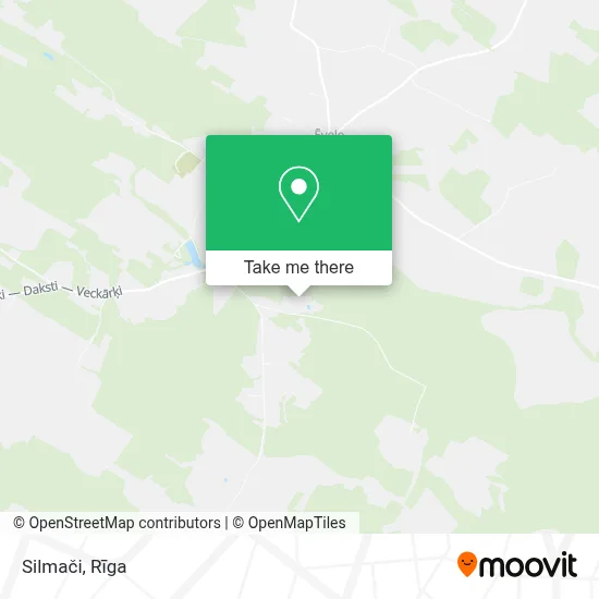 Silmači map