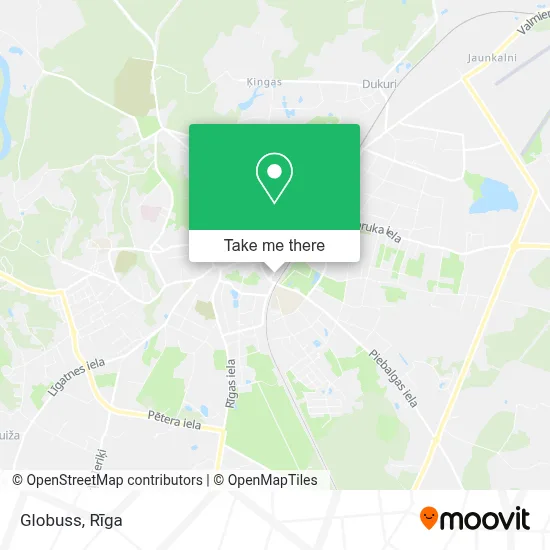 Globuss map