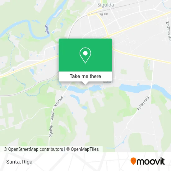 Santa map