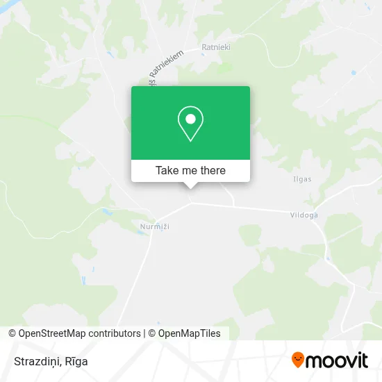 Strazdiņi map